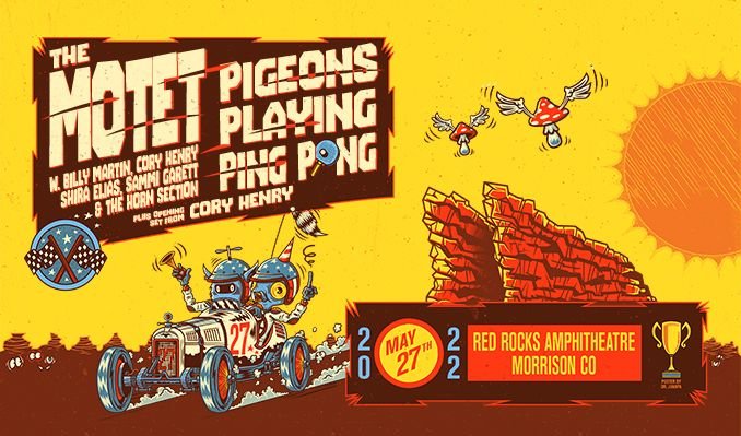 The Motet & Pigeons Playing Ping Pong Presale Password