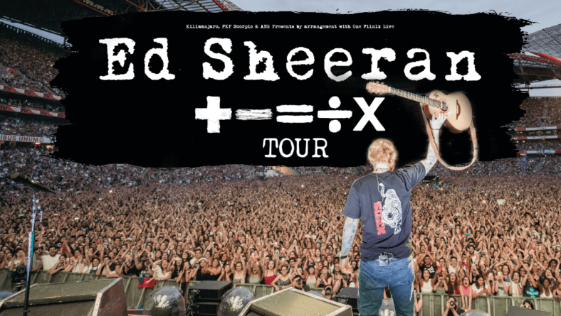 ED SHEERAN +–=÷x Tour